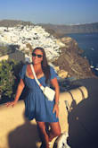 I wore this on a day trip to Santorini. It's comfortable and true to size. We walked a TON so I wore boy-short undies underneath and I was comfortable all day. Super cute and I can't wait to wear it again. Love the color. - Natalie G.
