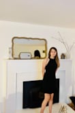 Lovely dress. This company never disappoints. It fit my daughter beautifully, and great quality. It had a good stretch without being tight. - Grace R.