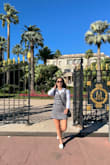 I ordered both the top and bottom of this tweed set, and it's just as pictured, if not better! The material is not itchy and not too heavy! Definitely don't think twice about ordering; you will not be disappointed! - Kelsey S.