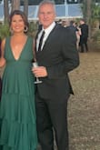 I rarely do reviews, but this dress deserved one as it was a perfect fit, fun, and comfortable! I received numerous compliments including from the wedding planner that it was her favorite of the night! WOW! I loved that I didn't even have to wear a bra and that I found the perfect purse to match! - Kyla W.
