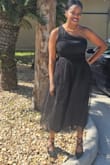 I'm between sizes 7- 7 1/2, but these gave me room. I was still able to wear them for the 6 hours I was out, no break! They took my outfit to a whole new level. - Jessica C.