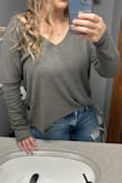 Love this sweater! I can easily dress up or down and the color is perfect. Definitely recommend. - Kimberly R.