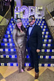 I received so many compliments on this dress! It was great quality, and fit like a glove! If you're timid about the bust area, you can always pin it or get it altered (it can be revealing in that area when you sit down). I absolutely loved the fit and will definitely be ordering again! - Krishauna C.