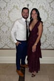 This dress felt soo good on and I received so many compliments! Great material, I loved the layered look. The v was a bit lower than I'm used to but looked great and I felt good wearing it! Perfect wedding guest dress! - Ana M.