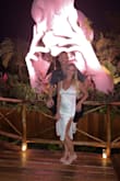 This was the perfect winter white dress for night out in Mexico on Christmas Eve! - Satin V.