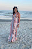 I love this dress so much. It's silky, smooth, and very flattering. You have to make sure you tie the straps very tight but otherwise, I love the way I look in it! - Christina M.