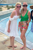 Perfect pop of green for vacation and paired well with a tropical wrap!! - Andrea K.