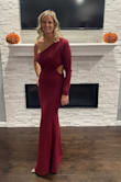 Absolutely love this dress! It fit very well and was made of a nice thick material. It was the perfect elegant dress for the Gala that I attended. - Amber H.