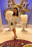 I bought this dress for a night out in Vegas, and I loved it! I received so many compliments while wearing it. It fits well and made me feel beautiful. - Melinda H.