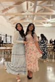 Such a beautiful flowy dress. I love the tiers and how the ends remind me of flower petals. It was a little too open for me lol. I loved the pinks and just felt princessy in the dress. The dress is not at all stretchy so make sure to double-check the measurements. - Anally O.