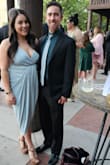 I'm 4 weeks postpartum and chose this dress for easy pumping access while still feeling sexy and covering the belly. I would have loved it more had the strap not ripped off while getting ready for the event. Luckily, we were able to sew it back on and it held the rest of the evening. - Luna H.