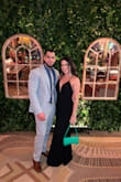 This dress was the perfect length, material, and everything. I was worried about how low-cut it was but it was perfect and stayed in place. Loved it. - Samantha L.