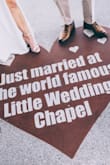 Decided to elope! My dress and heels are from Lulus. Comfortable and beautiful. - Huong V.