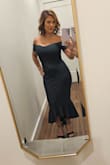 Love this dress. I got so many compliments. I brought many dresses to my cousin's wedding, and some of the dresses were pretty expensive and over the top. On the day of the wedding, I decided I wanted to wear something simple, yet sexy. Made the best decision. Everyone loved this dress, and I love it! I love to dance so this was perfect! So comfortable and yet dressy enough for a wedding. - Roberta