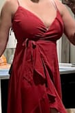 I chose a small based on other reviews. It's a little too tight up top for me to wear a bra. Nothing boob tape can't fix. Otherwise, it fits like a glove. - Jacqueline S.