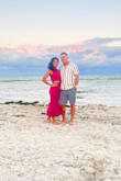 I ordered this as a backup and ended up wearing it for a beach wedding reception. The color is perfect! I will say [it's] a bit tight, especially putting it on, but after it fits wonderfully. Hugs your body and looks wonderful with a pair of heels or sandals. - Alejandra A.