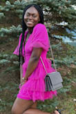 The dress was perfect. It is true to size. - Jaclyn B.