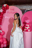 I felt so beautiful in my dress. Such amazing quality. Super comfortable! I really felt like a Bride to be! - Emily F.