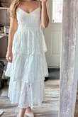 Fits perfectly and is very flattering and classy. Great bridal shower or rehearsal dinner dress! - Ary C.