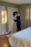 I ordered this dress for my wedding in two different sizes - I returned the small size and kept the size that fit with room to spare for my surprise wedding that was last night. I put on the dress and went to do a first look with my fiancé. As I went to hug him, the zipper broke completely opening the whole back of the dress. We tried and tried and tried to find a way to get it back together, but we couldn't. So, ended up having to sew the dress on my body with a needle and thread. My photographer took photos of the experience. In the end, I wasn't able to wear it for very long and won't be able to wear it again. This ruined the experience for me, and I had to wear just normal clothes for the rest of the night. I hope that Lulus will provide me a full refund after this horrible experience. After seeing so many of the zipper reviews, why in the world wouldn't you do something about this bad zipper and make sure that it works properly?!!! The photo attached is the moment the zipper broke open. - Jamie C.