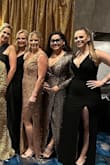 I bought this dress for a James Bond themed fundraising ball. The dress fit in perfectly with the glitz, black and gold theme. The dress fit and felt great and I got compliments all night. - Natasha P.