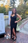 I am a petite girl with curves and I felt so confident in this dress! I usually have the worst luck in dresses fitting me. The ruching around the midsection was flattering and the dress accentuated all the good parts. 10/10 I want to buy in another color now. - Amber D.