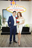 The dress is amazing. I wore this on my wedding day. Fits perfectly! - Mary J.