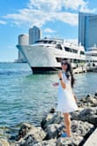 I put this on Miami vacation with my girls. I got so many compliments on this one. It's pretty, a great fit, and looks so good. - Monika B.