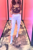 An easy fitting, flattering top. Simple to style. - Maria D.