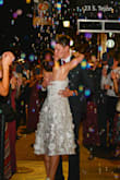 I wore this dress for my wedding reception. It is elegant, unique, and so comfortable! I love the 3D flower appliques. - Katie N.