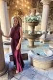 I love the dress it was super pretty. The only bad thing was that it was too long, and I had to fix it, and fixing it was more expensive than that dress but it worked and he was beautiful. - Beatriz H.