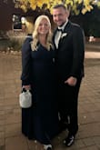 I had a black tie wedding that I was shopping for, but I was on a budget. I went straight to Lulus because the quality has always been something I trust about this company. I did order from other sites as well, but this dress was my favorite. I did get the bottom hemmed; otherwise, it was PERFECT! The color is a rich deep navy, and the button details on the sleeves make it look high-end. I highly recommend Lulus and specifically this dress, as you can dress it up or dress it down for a more casual wedding. This is going to be my new go-to wedding guest dress! I added 2 photos in different lighting. - MacCall L.