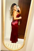 Beautiful dress!! I can't say it enough; it does fit perfectly. I was shocked at how comfortable it was. The material feels expensive and is smooth on your skin; it's an amazing dress!! - Yoanna V.