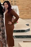 I wore this dress for my goddaughter's baptism in November. I wanted something dressy casual and warm. I had so many compliments on this dress. It was a little loose, but still fit pretty well! - Gabrielle R.