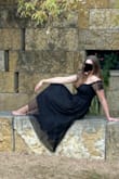 I bought this for one of my daughter's senior picture looks. It fit her perfectly! It's great quality. She's 5'6", about 140 lbs, and normally wears a 6. We ordered a medium for her and it was just the right size. - Aisley R.