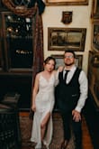 This dress was perfect for my reception! - Dori C.