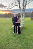 It fits so beautifully. Feels like great quality. It is a tube top and is a heavy dress, so I did have to pull it up occasionally. That'd be the only negative. It honestly surpassed my expectations; it's gorgeous! - Pamela A.