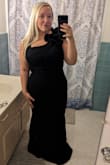 I love that I can wear a normal bra with this dress! Such a nice fit. A little bit long for my 5'5" height, but it should be easy to hem. I'm looking forward to wearing it to a black-tie spring wedding next year! - Julia C.