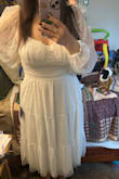 Very pretty and elegant! I can't wait to wear it for my bridal shower. - Keirsten F.