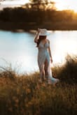 I chose this dress for a bridal photoshoot, and it truly exceeded my expectations! It fits perfectly, offers exceptional comfort, and the lace detailing is absolutely gorgeous! Without a doubt, I'll be adding more dresses from this collection to my wardrobe. - Stephanie F.