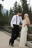 I got this dress to elope in and I absolutely loved it! I had to shorten it a bit, but other than that it was PERFECT. - Myriah K.