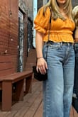 A cute shirt and the style is fun. The elastic held the shape without being too tight. - Megan C.