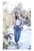 The straight leg, high waist and fit through the hips make the bum look amazing. Love these jeans so much I bought them in two colors! I can dress them up or down and always get compliments when I wear them. - Snow M.