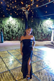 The dress is super long (but I'm short so I had to hem it regardless), has really nice fabric, and the dress is very flattering. Took two stars away for the plastic poking me on both sides from the second I put it on - had to pull them out, which sucked since it helps conform. Seems to be a recurring complaint - Samantha S.