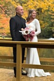 This dress was perfect for our outdoor fall wedding. My husband was also a huge fan. Simple, yet classy and sexy. - Annie P.