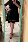 I ordered the dress for my upcoming graduation, and it's perfect! It's the right mix of classy and flirty. The thick material adds excellent structure, which I feel adds to the look. I normally wear a large, but Lulus suggested an XL, due to bust size, and it was spot on. - Kassie C.