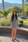 I wore this dress to Thanksgiving and I received so many compliments. The fit is perfect and the material is very comfortable. I would buy it in different colors. - Tara F.