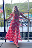 I ordered this as a vacation dress and now I try to find every other excuse to wear it. It is so flattering with the way it falls so elegantly, and so incredibly light and flowy. I got the bright pink and was not disappointed. I get compliments everywhere I go. - Sophia S.