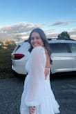 I wore this for my rehearsal dinner. It was exactly what I wanted. Something comfy but elegant. A definite must if you're a bride! - Maria F.