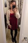 This cropped shrug is cozy and warm. I like how versatile it is in terms of pairing it with different outfits. Only downside is that it has snagged a few times already, so I'm hoping that was a fluke and that it doesn't snag easily. - Laura M.